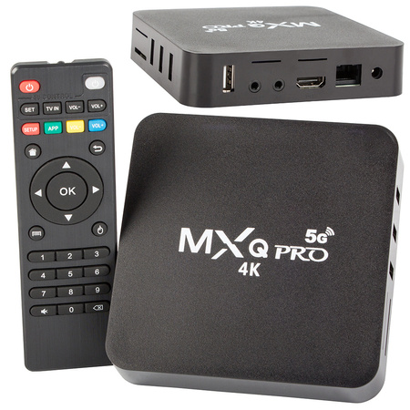 Smart tv box android 4k multimediální přehrávač