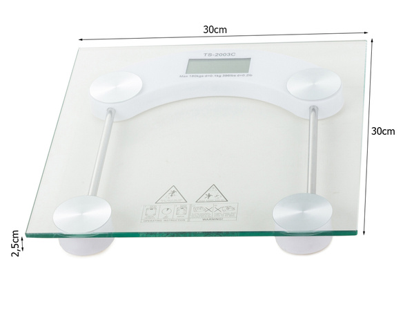 180kg elektronická váha do koupelny sklo lcd transparentní do koupelny