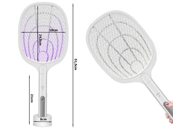 Elektrická plácačka na mouchy pouzdro na hmyz uv lampa