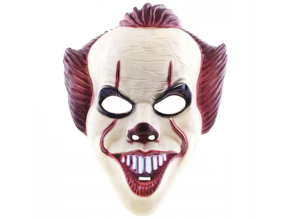 Halloween maska klauna pennywise klaun to