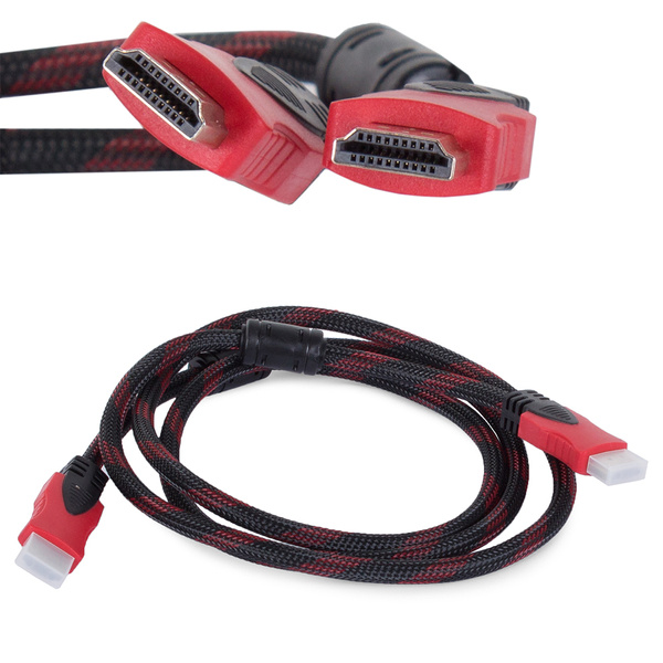 Kabel hdmi 2.0 4k 3d uhd 1,8 m měděný 48bitový