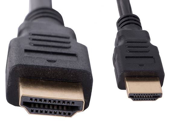 Kabel vga - hdmi 1,3 m zlaté full hd konektory d-sub kabel