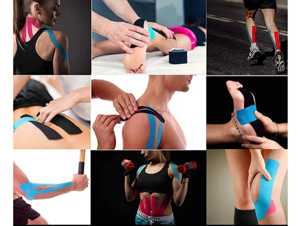 Kineziologická páska tejpy tejp plasters kinesiotaping sports pro 5m