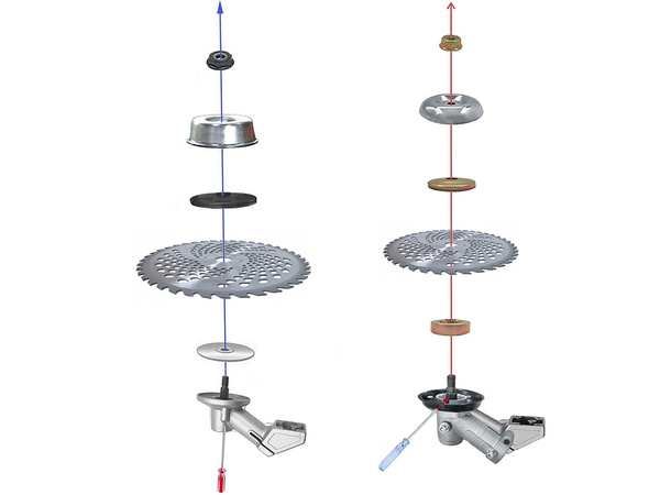 Pilový kotouč pro křovinořez pilový kotouč 255x25,4 40t