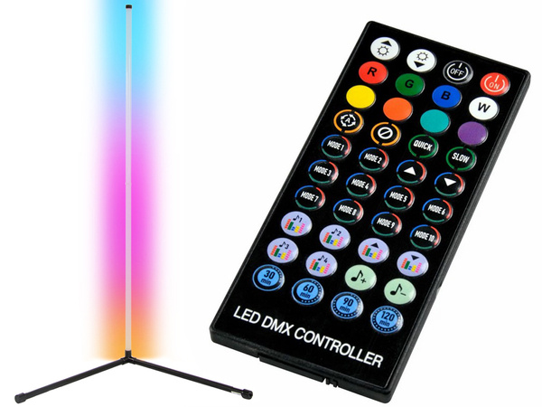 Podlahová lampa rgb led night sittery aplikace 1m