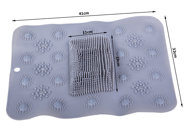 Protiskluzová rohož pro masáž nohou ve sprše