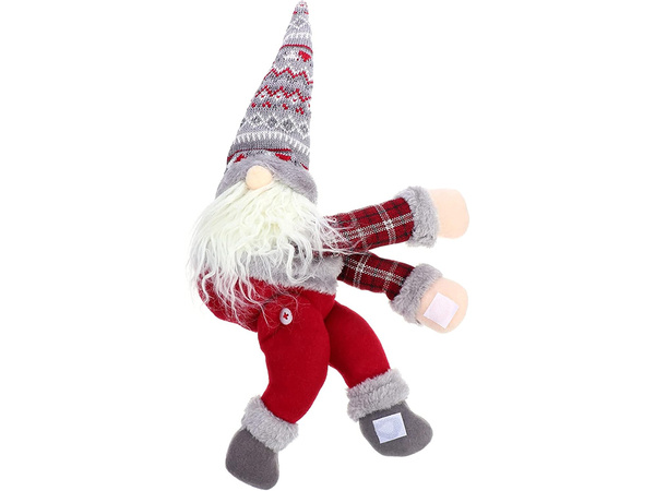 Santa gnome gnome přezka na suchý zip na zácloně