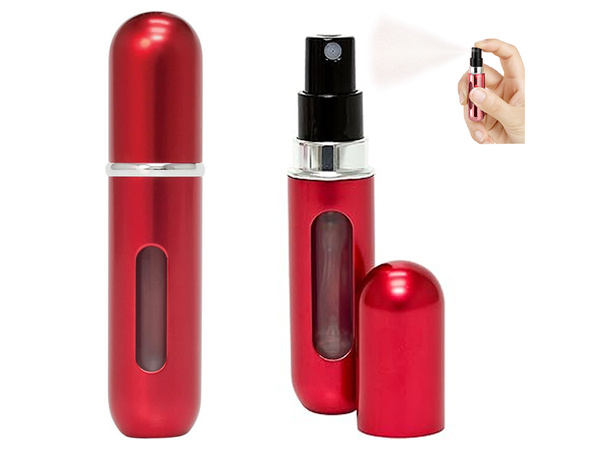 Travel atomiser with perfume atomiser flacon 5ml perfume dispenser