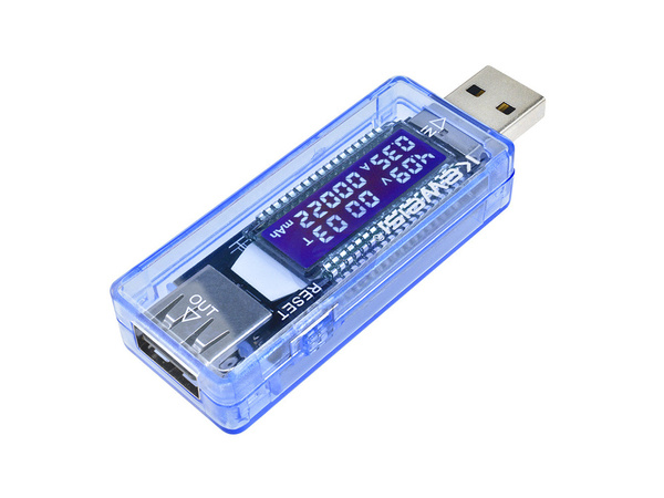 Voltmetr usb ampérmetr tester napětí