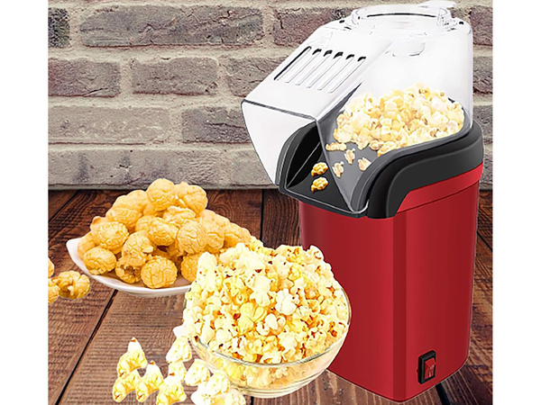 Výrobník popcornu 1200w bezmastný vzduchový stroj