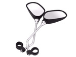 2 x reflector bike mirrors 20-25 mm