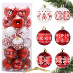 5cm CHOYNIGHT BALLS SET OF 30 SIZES NON-BREAKING DECORATIONS (netrhací dekorace)