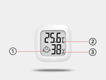 Digitální teploměr meteostanice pokojový vlhkoměr