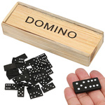 Dřevěné domino v krabici 28 kusů