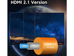 Hdmi 2.1 video kabel ultra high speed 8k 60hz 4k 120hz hq gold 1,5 m