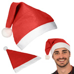 Santa klobouk s bambulí kostým kostým