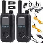 Walkie talkie baofeng bf-t17 radiotelefon kit talker 2ks