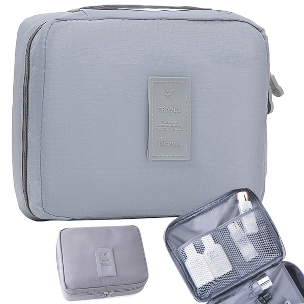 Makeup and toiletry travel organiser bag on sale