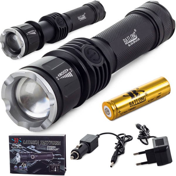 Bailong tactical flashlight cree zoom xm-l3-u3 ck-29 | CATEGORIES ...