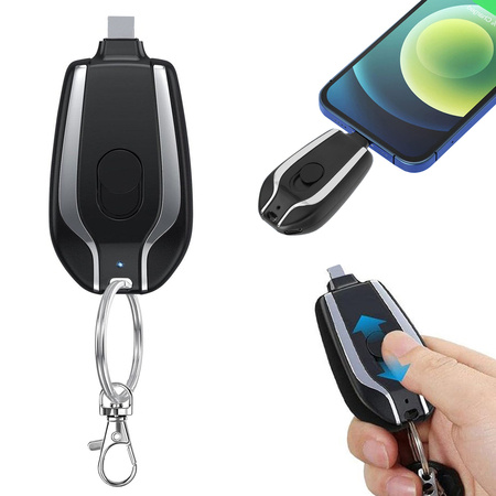 1500mah key fob mobile battery charger