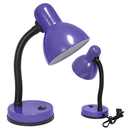 Adjustable school desk lamp nightstand