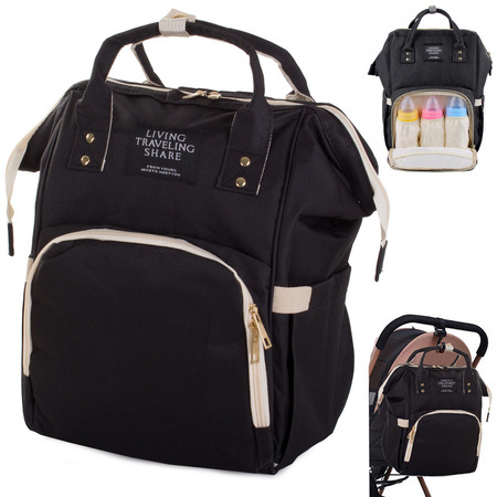 Backpack thermal bag to the trolley organizer for mum