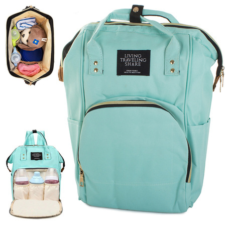 Backpack trolley bag organizer for dad mum 3in1