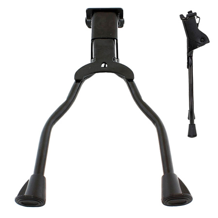 Bicycle stand bicycle foot double