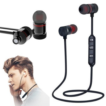 Bluetooth wireless sports earphones