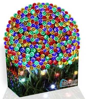 CHRISTMAS LIGHTS MULTICOLOR 300 LED (60)