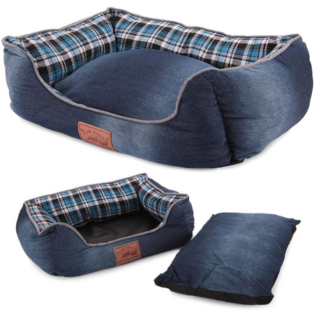 Cat dog bed with a pillow bed playpen l