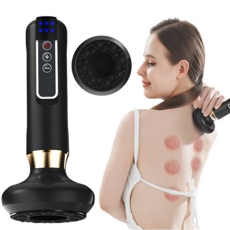 Chinese bubble electric vacuum massager 6 powers of suction bubble oil