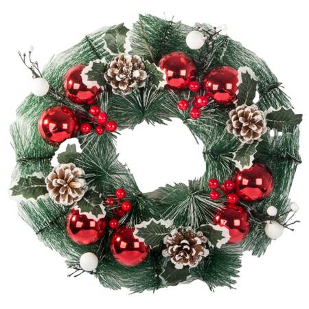 Christmas decorative garland red and white christmas decorative garland