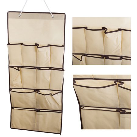 Closet organizer for jewelry accessories material