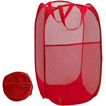Collapsible laundry basket toy container box