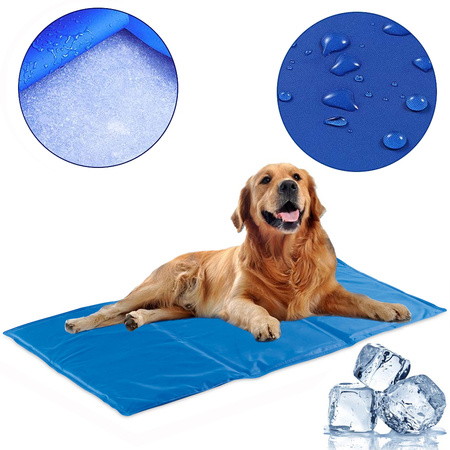 Cooling mat for a dog, a gel bed, 90cm