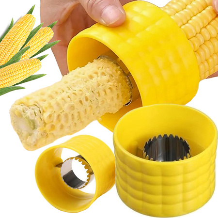 Corn cob peeler corn stouter for kernels