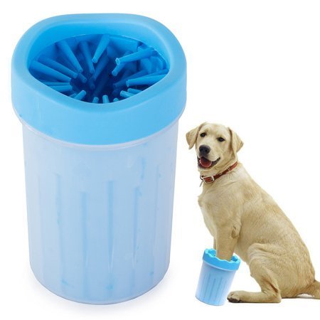Dog cat paw cleaner silicone cup large xl