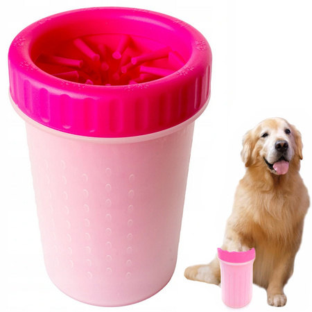 Dog paw cleaner cat silicone cup large l