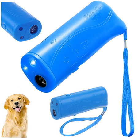 Dog repellent ultrasonic trainer torch 3in1