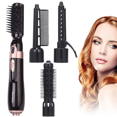 Dryer hair curler brush set 4in1
