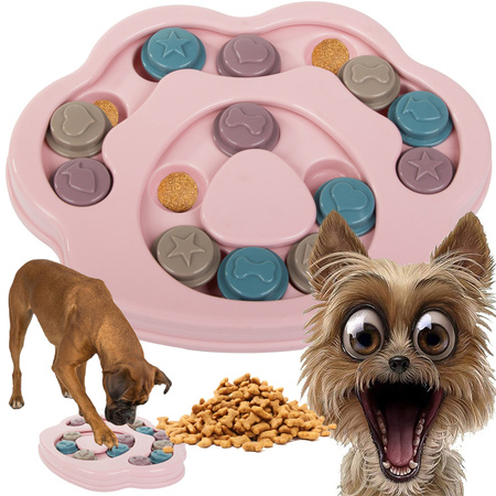 Educational dog toy logical treat game olfactory puzzle game