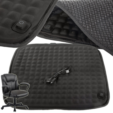 Electric cushion warming seat mat for car