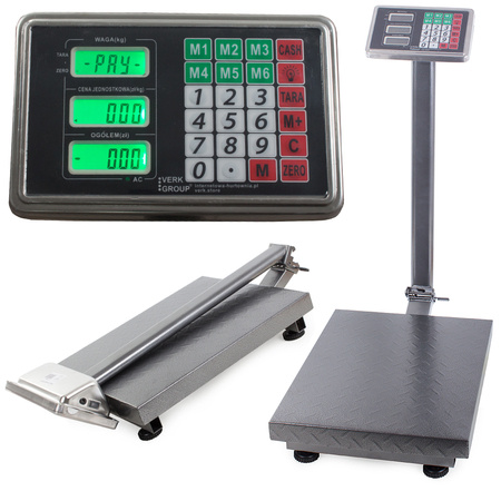 Electronic store weights 100kg lcd