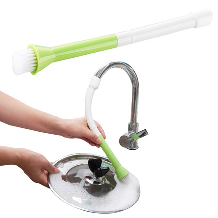 Extension brush for faucet sink faucet