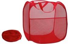 FOLDABLE CLOTHES BASKET 60 RED (120)