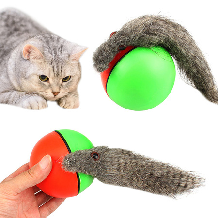 Ferret running ball runaway cat toy