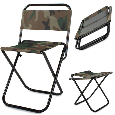 Folding fish camo travel fishing chair