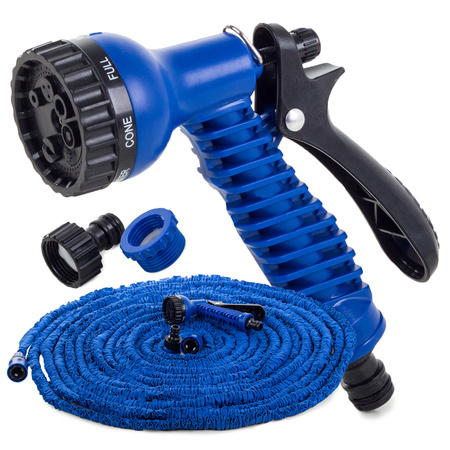Garden hose extensible pistol 60m durable