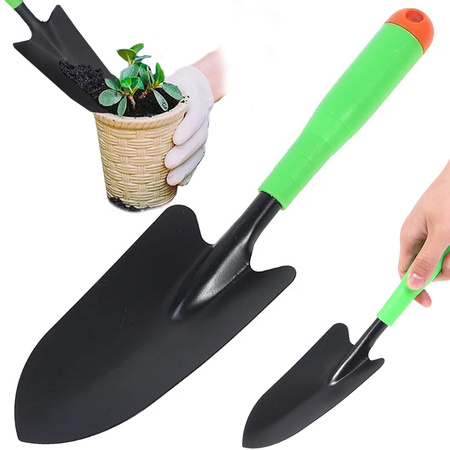 Garden spade for planting transplanting plants for quilting spade